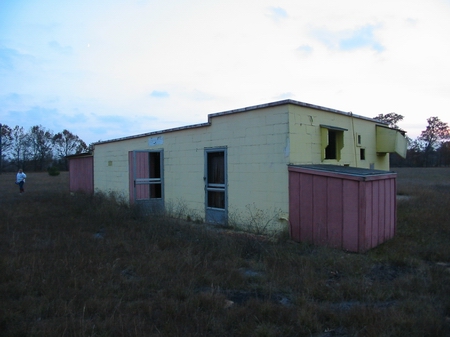 Chippewa Drive-In Theatre - Outside Of Concession - Photo From Water Winter Wonderland